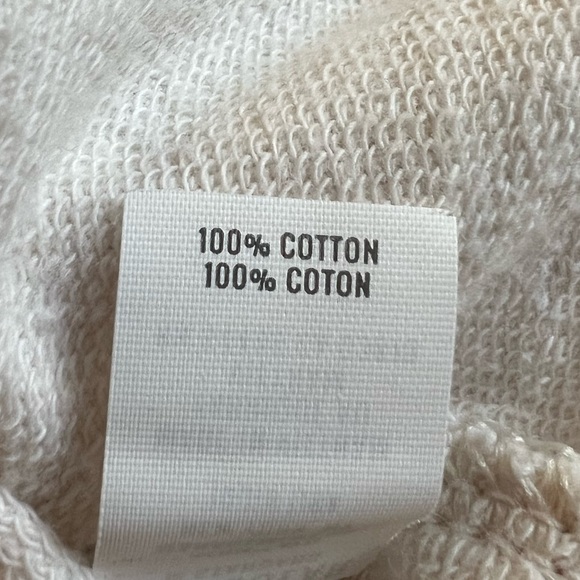 Aerie joggers cropped cream color medium size - Picture 7 of 13